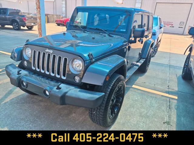 2018 Jeep Wrangler JK Unlimited Sahara 4x4 for sale in Chickasha, OK