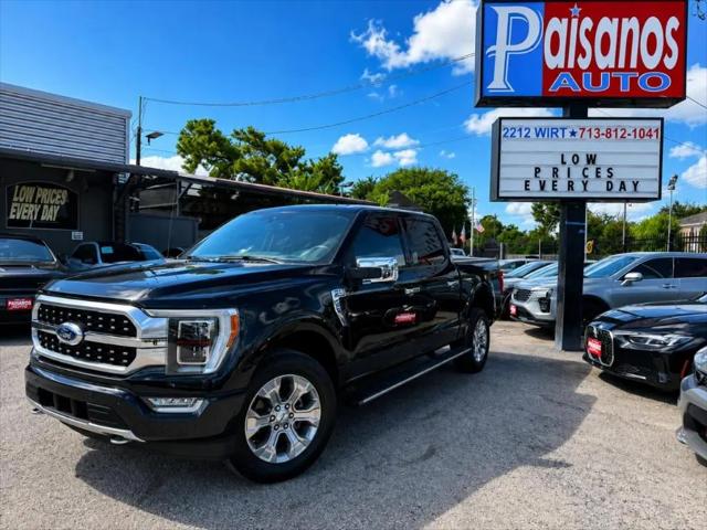 2022 Ford F-150 Platinum for sale in Houston, TX