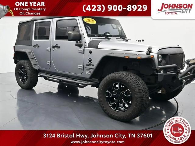 2018 Jeep Wrangler JK Unlimited Sport 4x4 for sale in Johnson City, TN