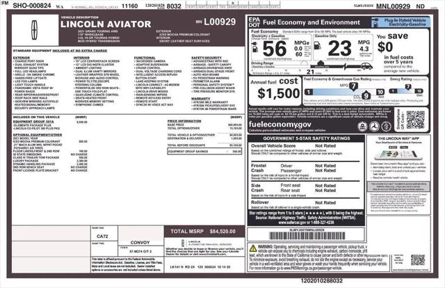 2021 Lincoln Aviator Grand Touring for sale in Fargo, ND