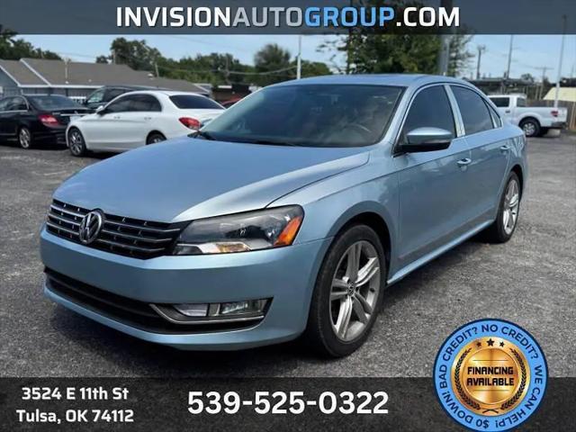 2013 Volkswagen Passat 2.0L TDI SE for sale in Tulsa, OK