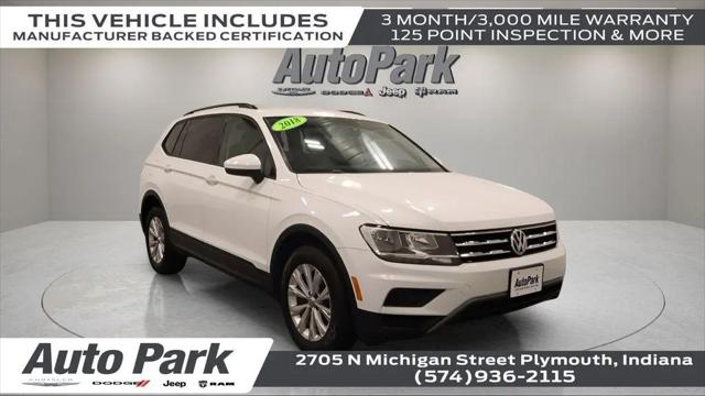 2018 Volkswagen Tiguan 2.0T S for sale in PLYMOUTH, IN