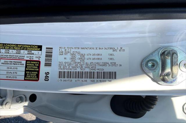 Certified Used 2025 Ice Cap Toyota SR5 image 67