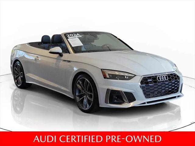 2024 Audi A5 Cabriolet Premium Plus 45 TFSI S line quattro S tronic for sale in West Palm Beach, FL