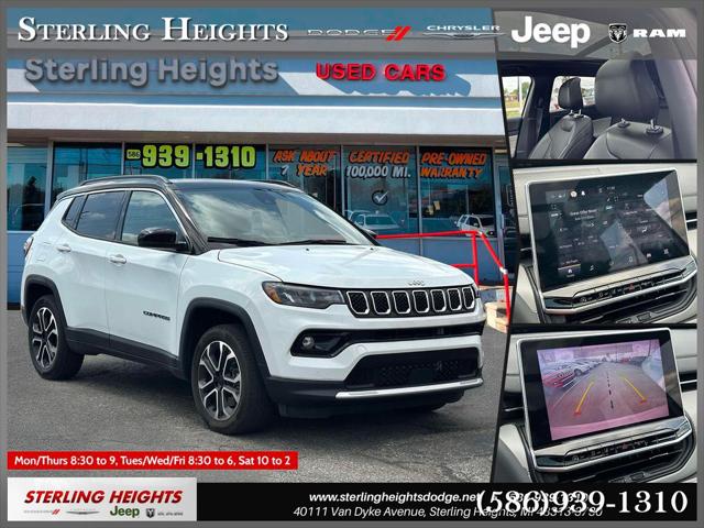 2023 Jeep Compass Limited 4x4 for sale in Sterling Heights, MI