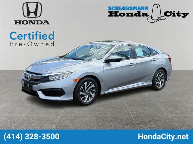 2017 Honda Civic EX for sale in Milwaukee, WI