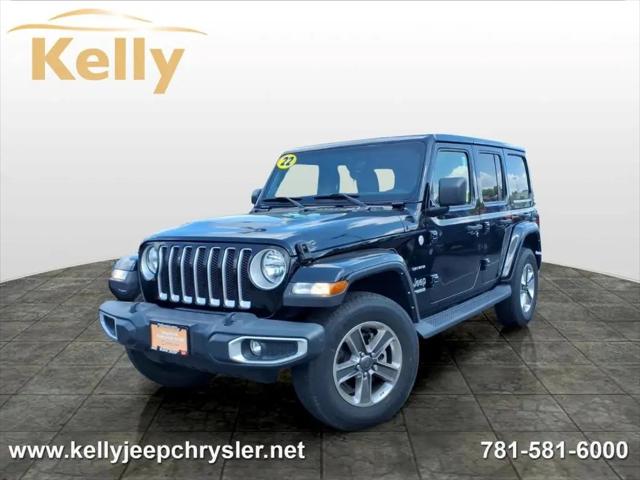2022 Jeep Wrangler Unlimited Sahara 4x4 for sale in Lynnfield, MA