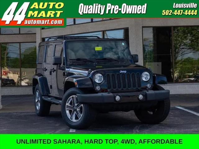 2015 Jeep Wrangler Unlimited Sahara for sale in Louisville, KY
