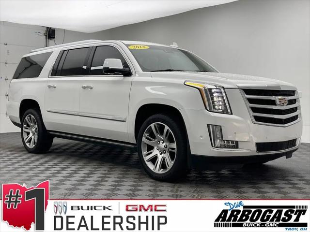2018 Cadillac Escalade ESV Premium Luxury for sale near Troy, OH