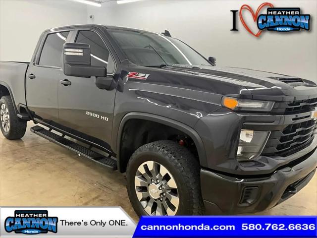 2024 Chevrolet Silverado 2500HD 4WD Crew Cab Standard Bed Custom for sale in Ponca City, OK