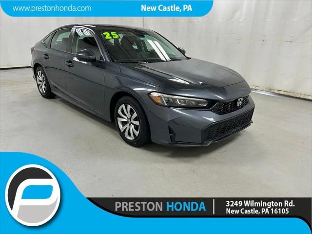 2025 Honda Civic LX for sale in New Castle, PA
