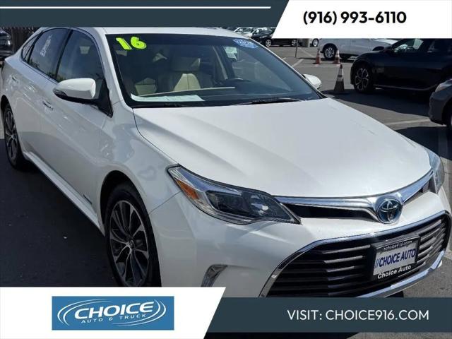 2016 Toyota Avalon Hybrid XLE Premium for sale in Sacramento, CA