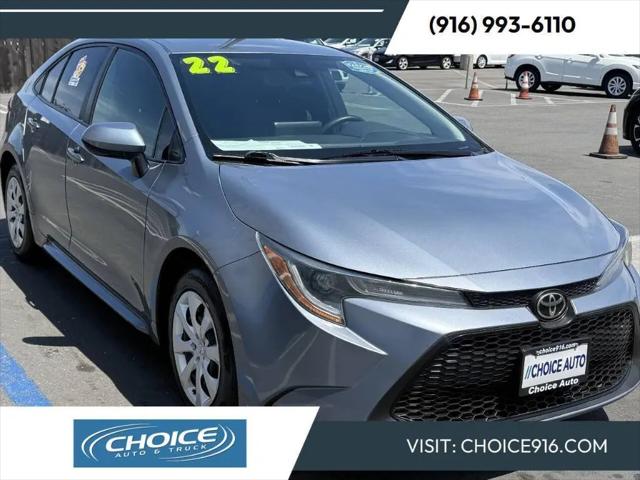 2022 Toyota Corolla LE for sale in Sacramento, CA