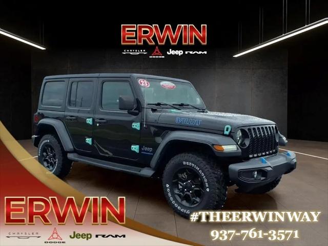 2023 Jeep Wrangler 4xe 4x4 for sale in Troy, OH