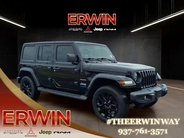 2023 Jeep Wrangler 4xe Sahara 4x4 for sale in Troy, OH