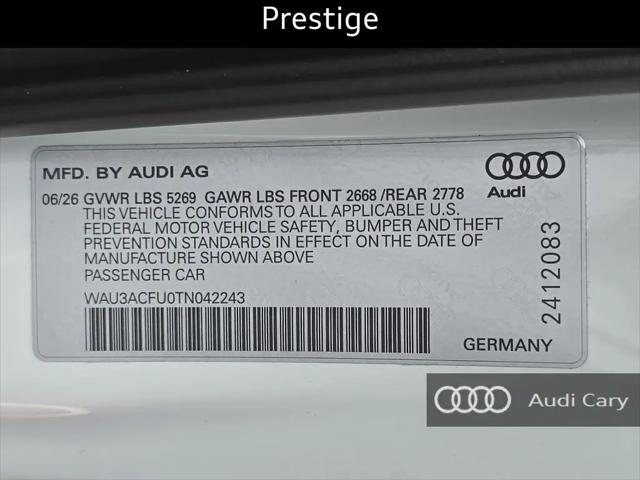 2026 Audi A5 Prestige TFSI quattro S tronic