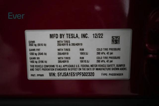 2023 Tesla Model S Standard Range
