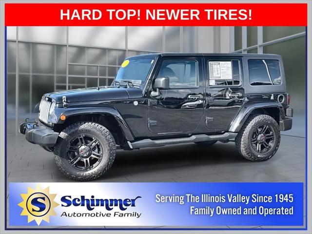 2017 Jeep Wrangler Unlimited Sahara for sale in Peru, IL