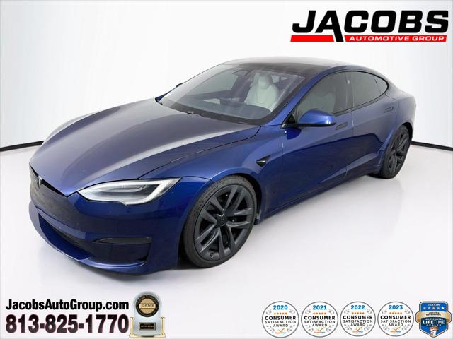 2021 Tesla Model S Plaid Tri Motor All-Wheel Drive for sale in Wesley Chapel, FL