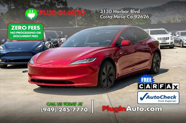2025 Tesla Model 3 Long Range Rear-Wheel Drive for sale in Costa Mesa, CA