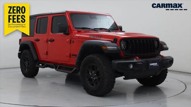 2025 Jeep Wrangler 4-Door Willys 4x4 for sale in Austin, TX