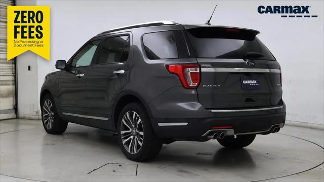 2018 Ford Explorer Platinum