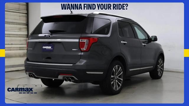 2018 Ford Explorer Platinum