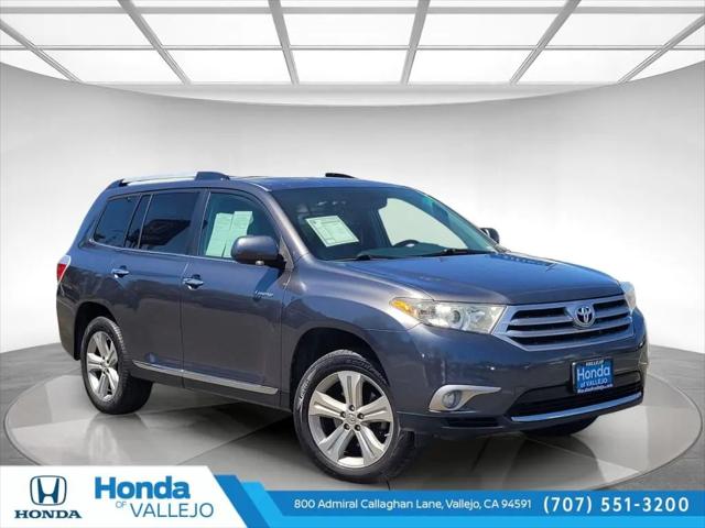 2013 Toyota Highlander Limited V6 for sale in Vallejo, CA