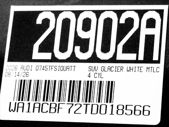 2026 Audi Q7 Premium 45 TFSI quattro tiptronic