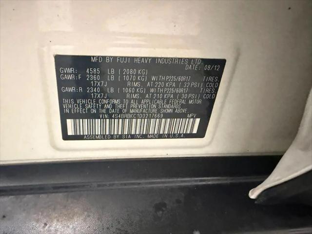 2013 Subaru Outback 2.5i Limited