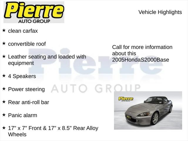 2005 Honda S2000 Base