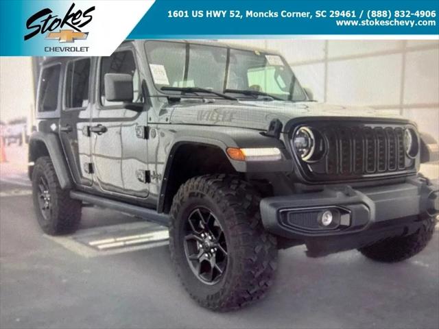2025 Jeep Wrangler 4-Door Willys 4x4 for sale in Moncks Corner, SC