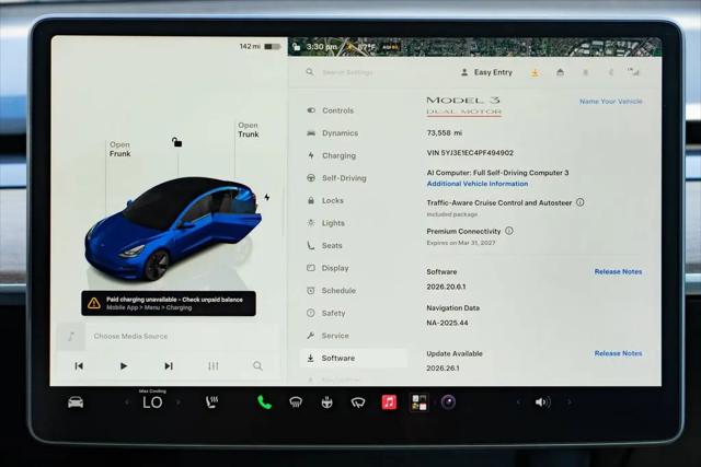 2023 Tesla Model 3 Performance Dual Motor All-Wheel Drive