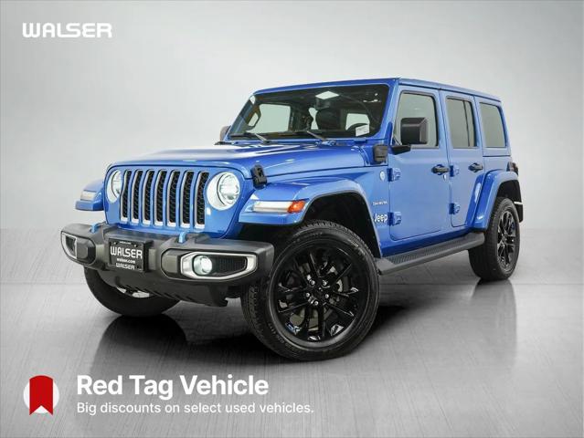 2022 Jeep Wrangler 4xe Unlimited Sahara 4x4 for sale in Bloomington, MN