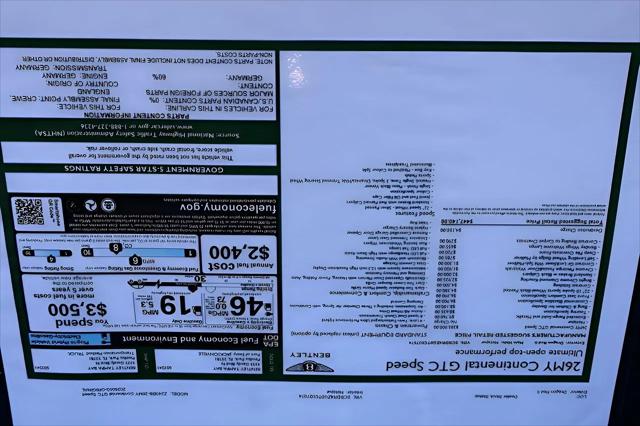 2026 Bentley Continental GT Speed