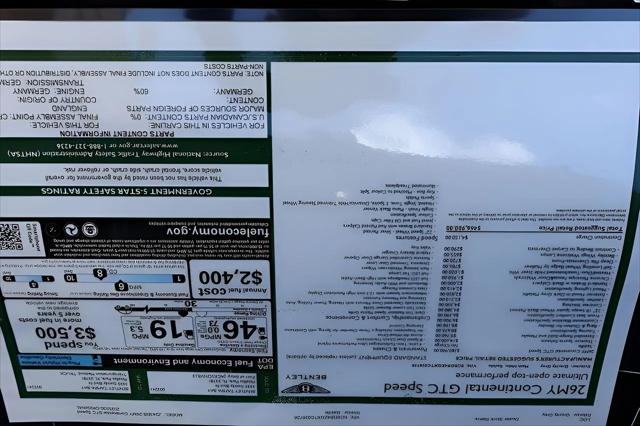 2026 Bentley Continental GT Speed