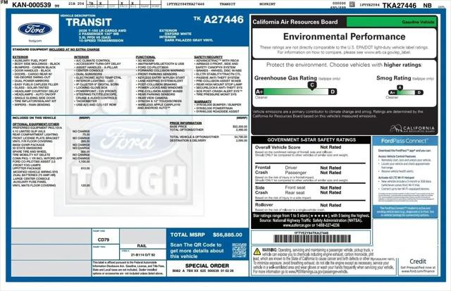 2026 Ford Transit Cargo Van T-150