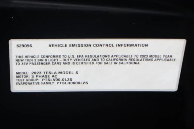 2023 Tesla Model S Standard Range