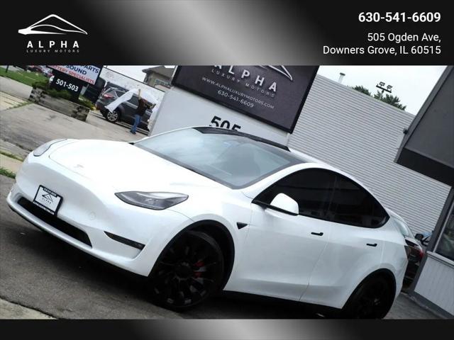 2022 Tesla Model Y Performance Dual Motor All-Wheel Drive for sale in Downers Grove, IL