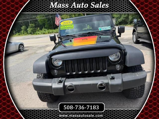 2018 Jeep Wrangler JK Sport S 4x4 for sale in Shrewsbury, MA
