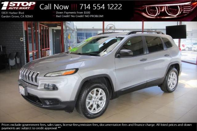 2016 Jeep Cherokee Sport for sale in Garden Grove, CA