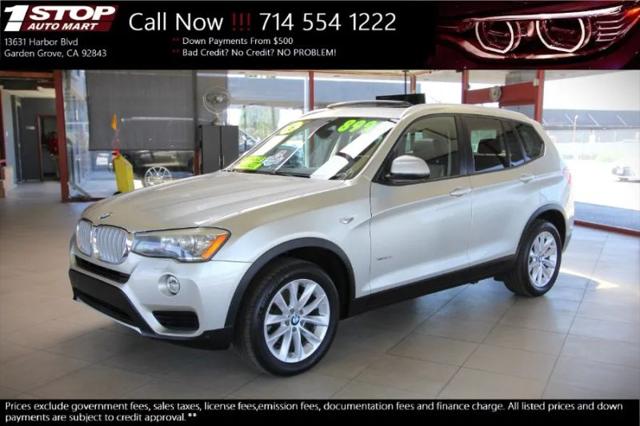 2016 BMW X3 xDrive28i for sale in Garden Grove, CA