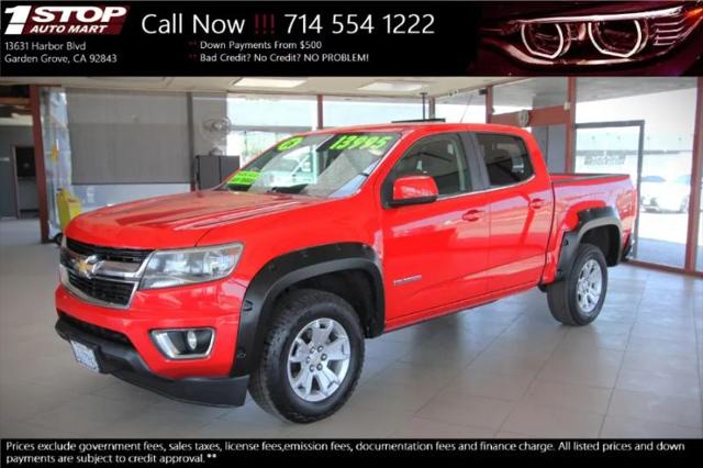 2016 Chevrolet Colorado 2WD LT for sale in Garden Grove, CA
