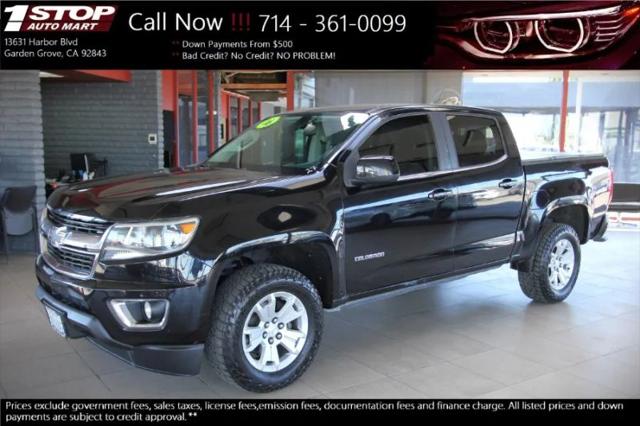 2016 Chevrolet Colorado 2WD LT for sale in Garden Grove, CA