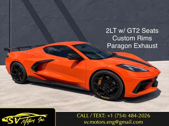 2021 Chevrolet Corvette Stingray RWD Coupe 2LT for sale in Hollywood, FL