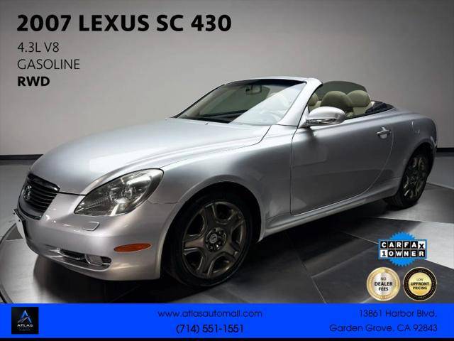2007 Lexus SC 430 430 for sale in Garden Grove, CA