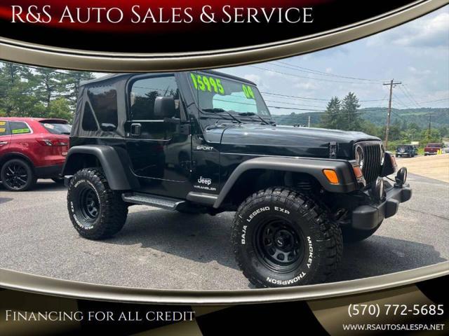 2004 Jeep Wrangler Sport for sale in Linden, PA