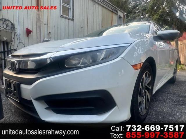 2016 Honda Civic EX for sale in Rahway, NJ