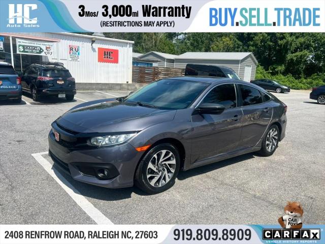 2017 Honda Civic EX for sale in Raleigh, NC