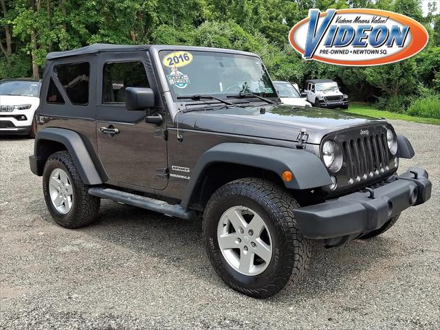 2016 Jeep Wrangler Sport for sale in Newtown Square, PA
